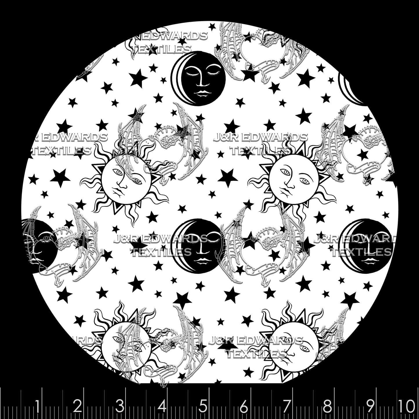 Celestial Black Clear Vinyl