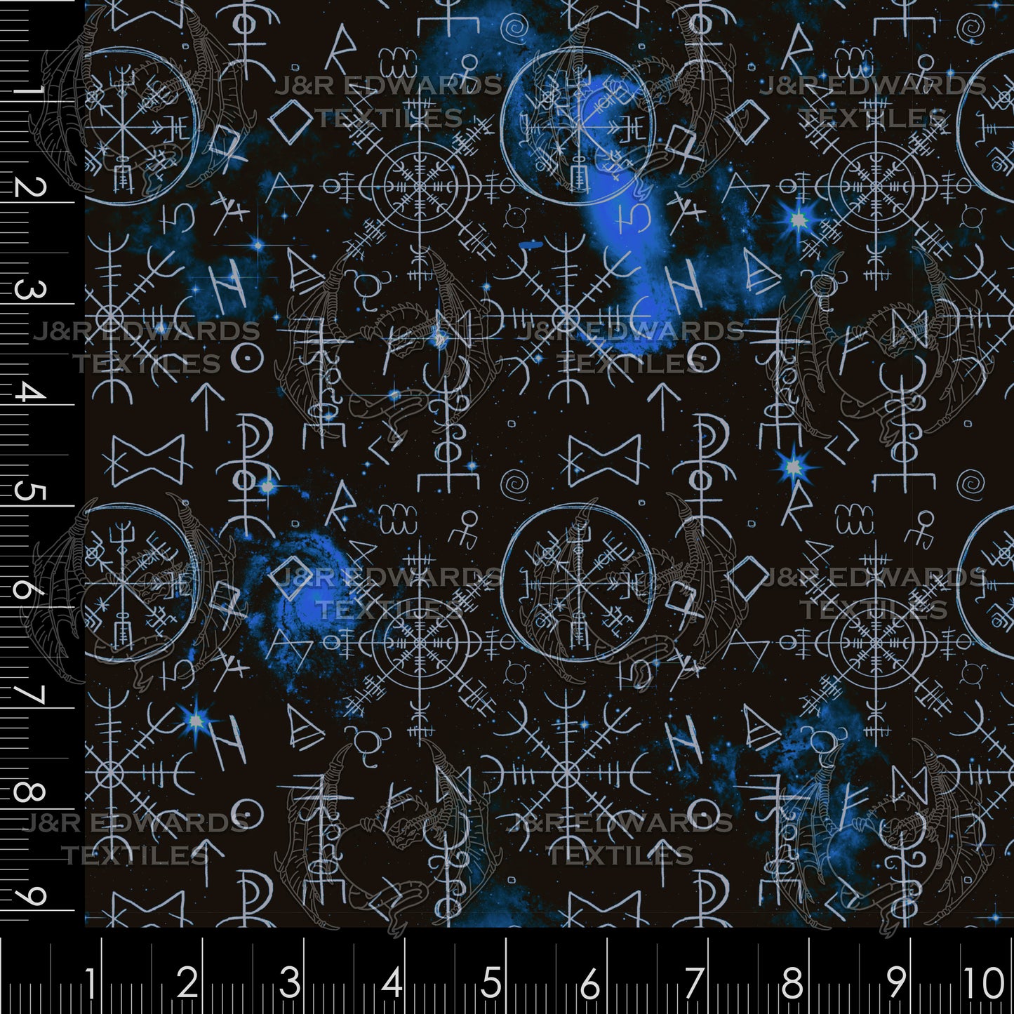 Drakkar Runes Blue