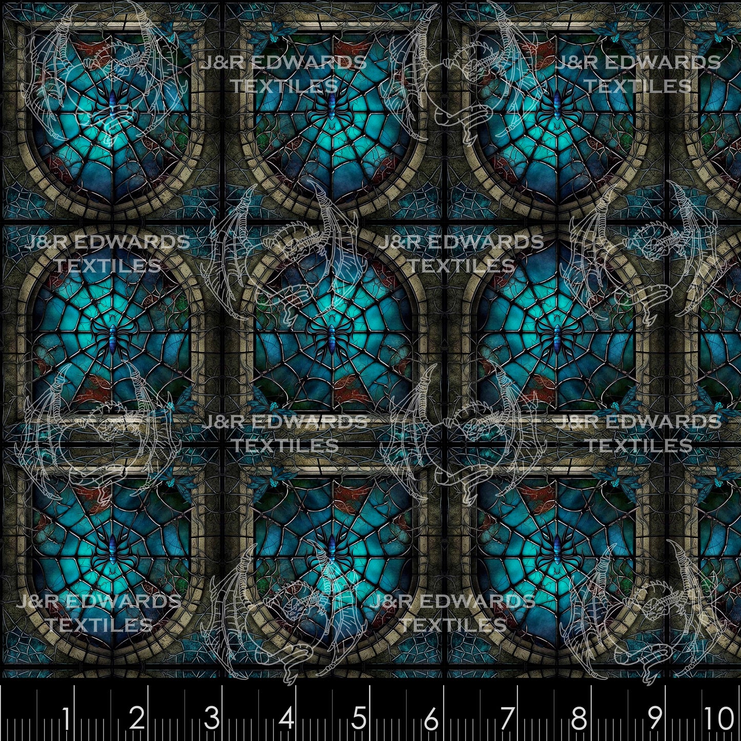 Stained Glass Spider