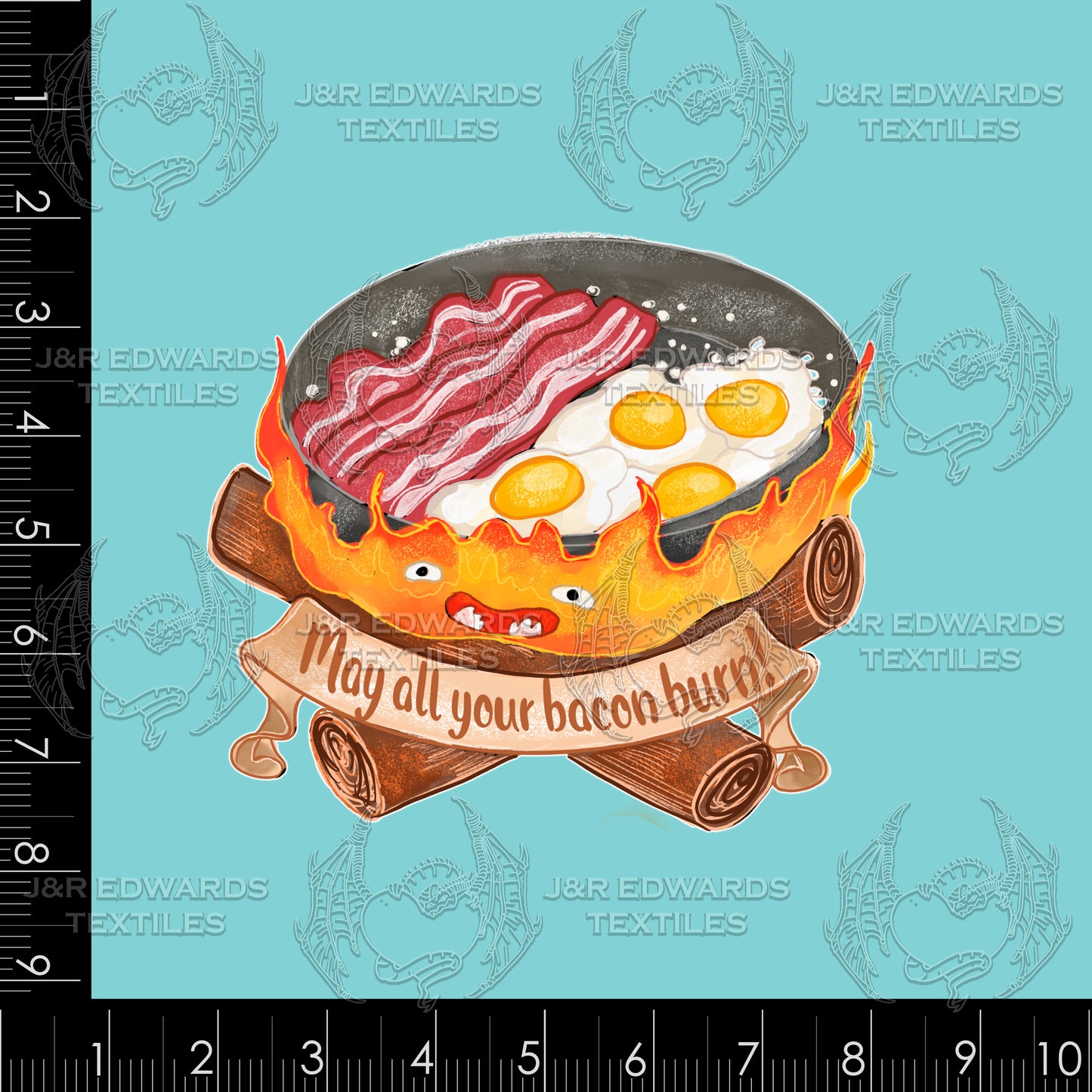 Panel Fire Fueled Fortress Bacon