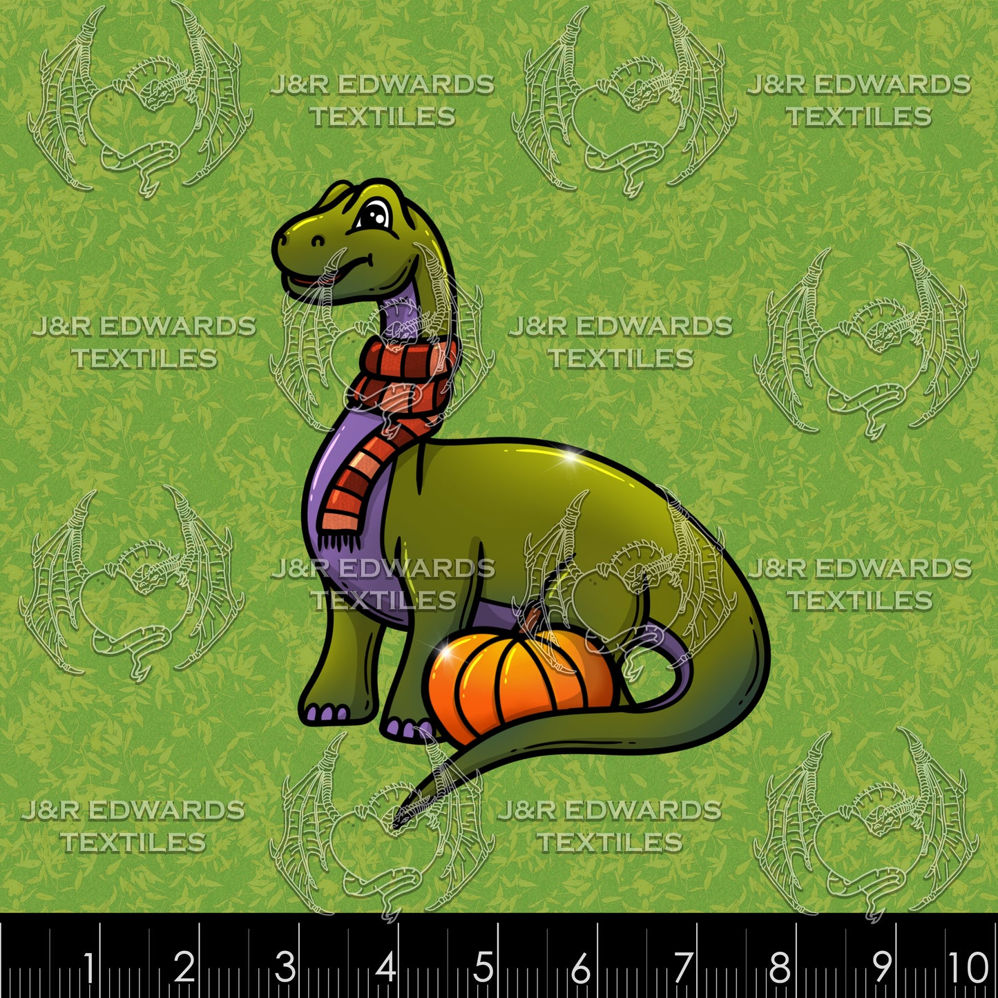Panel Autumn Brontosaurus