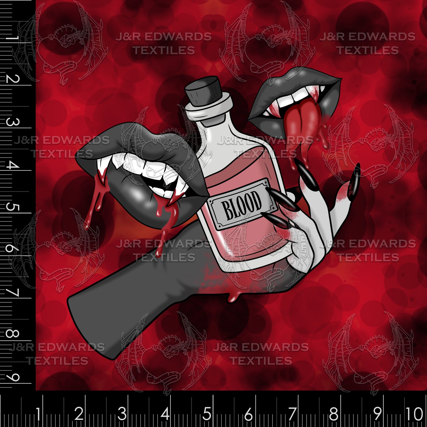 Panel Crimson Elixir