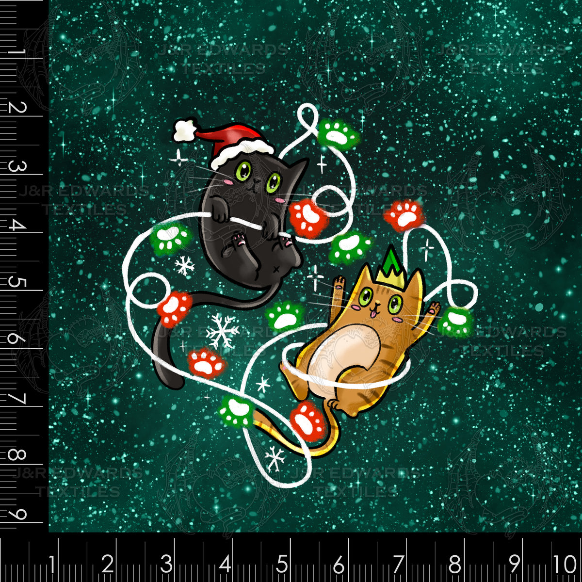 Panel Kitties Hit the Eggnog