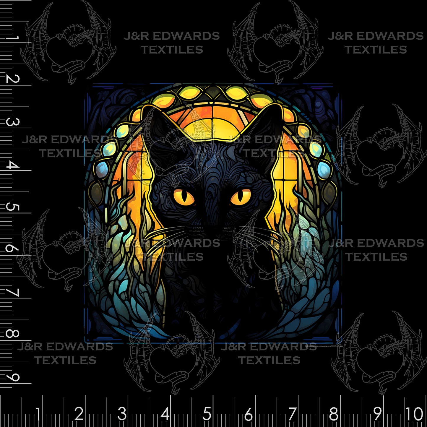 Panel Sunrise Feline