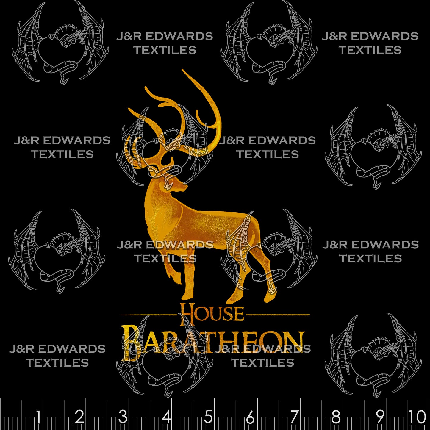 Panel Winter Stag