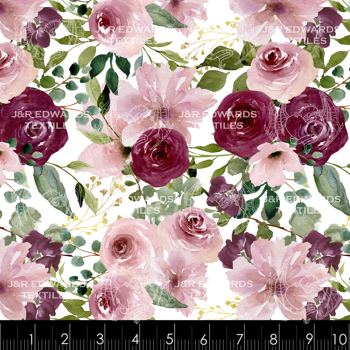 Plum Floral