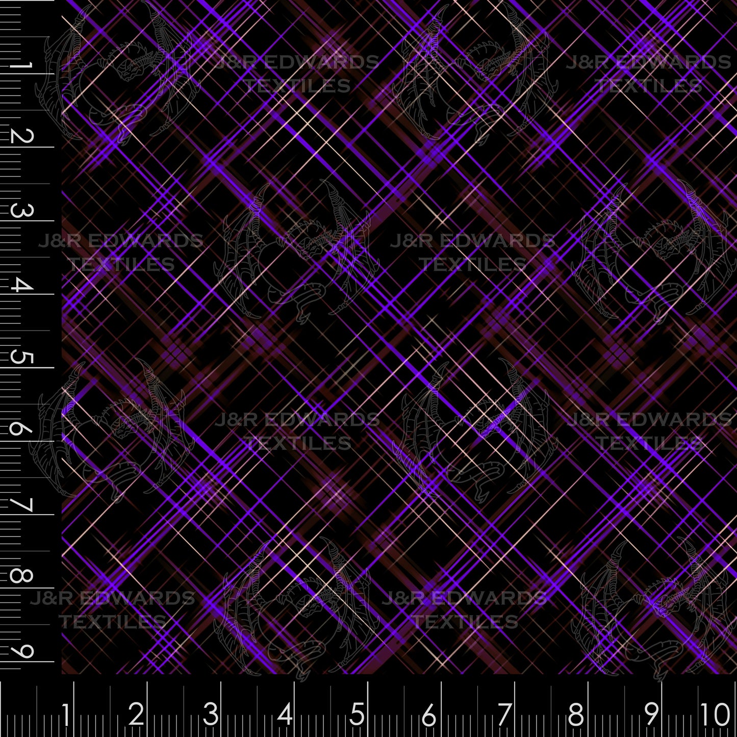 Scratched Purple