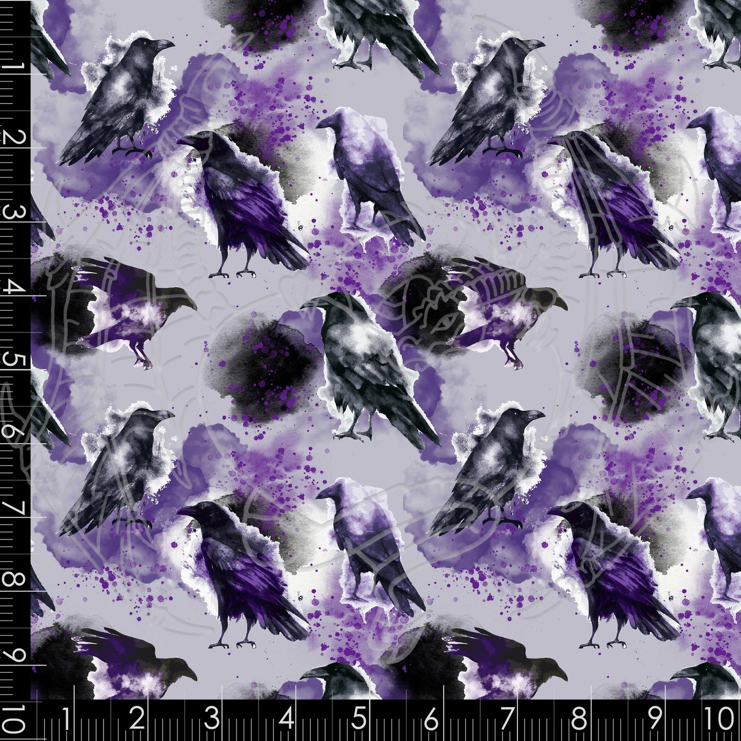 Watercolor Ravens