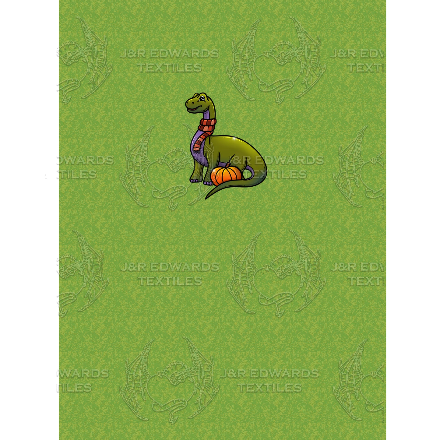 Clothing Panel Autumn Brontosaurus