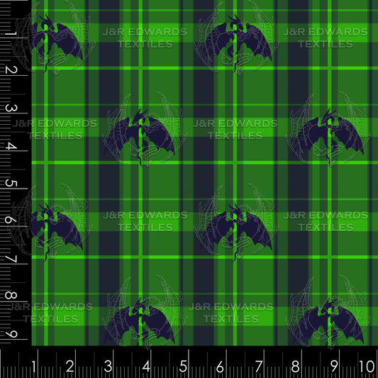 Dragon Tartan Green