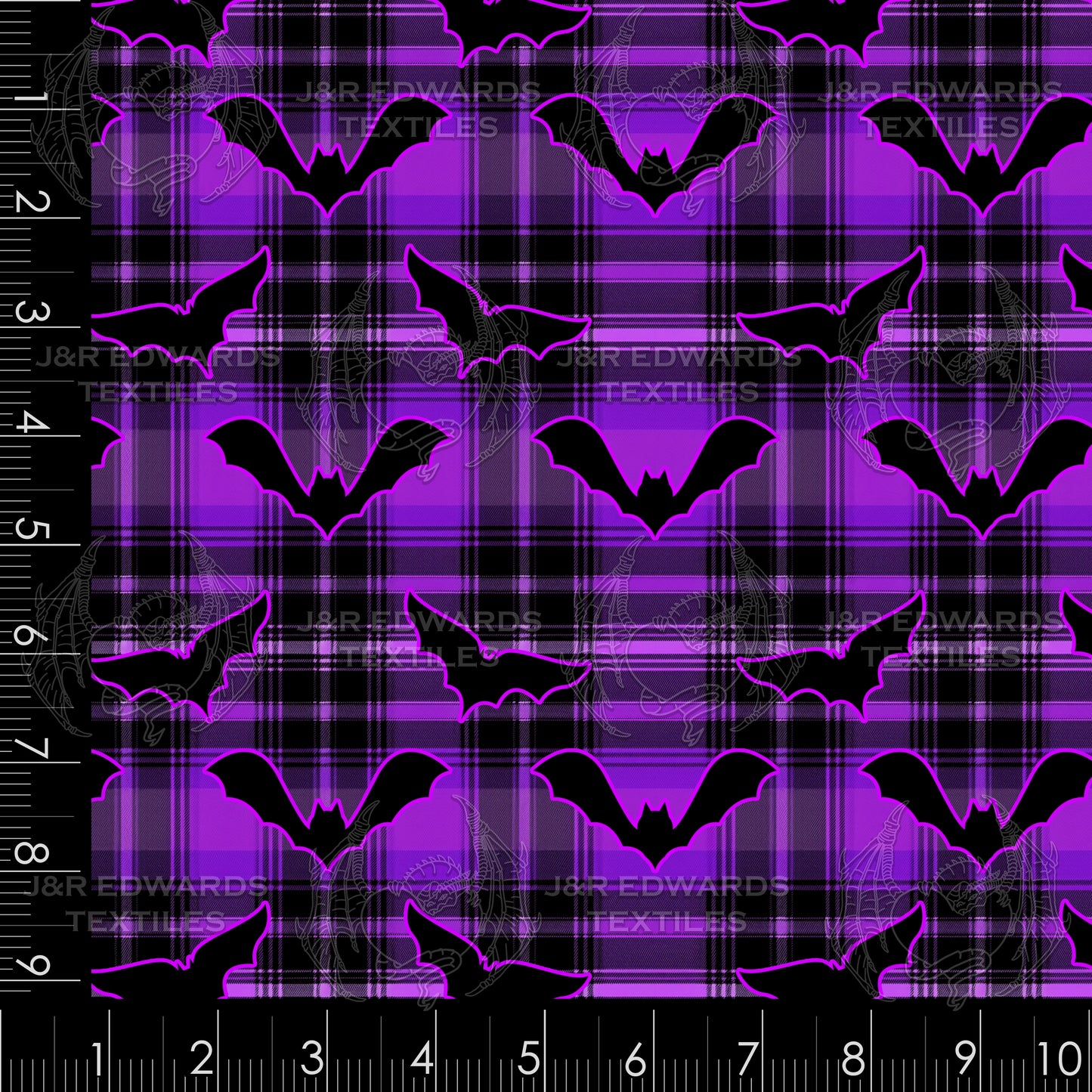 Electric Bats Purple