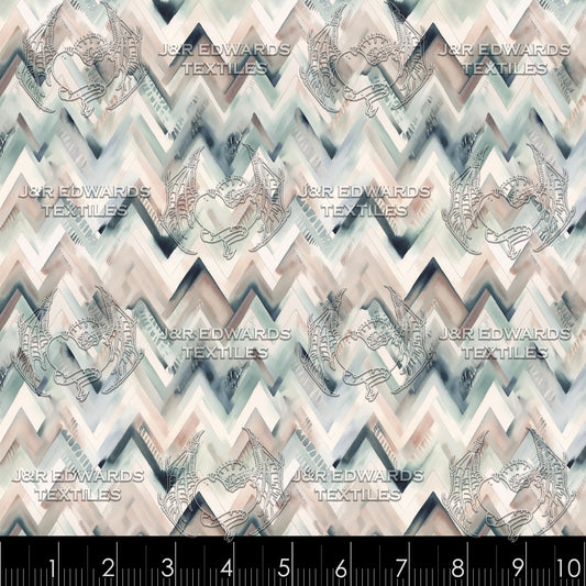 Faded Fall Chevron