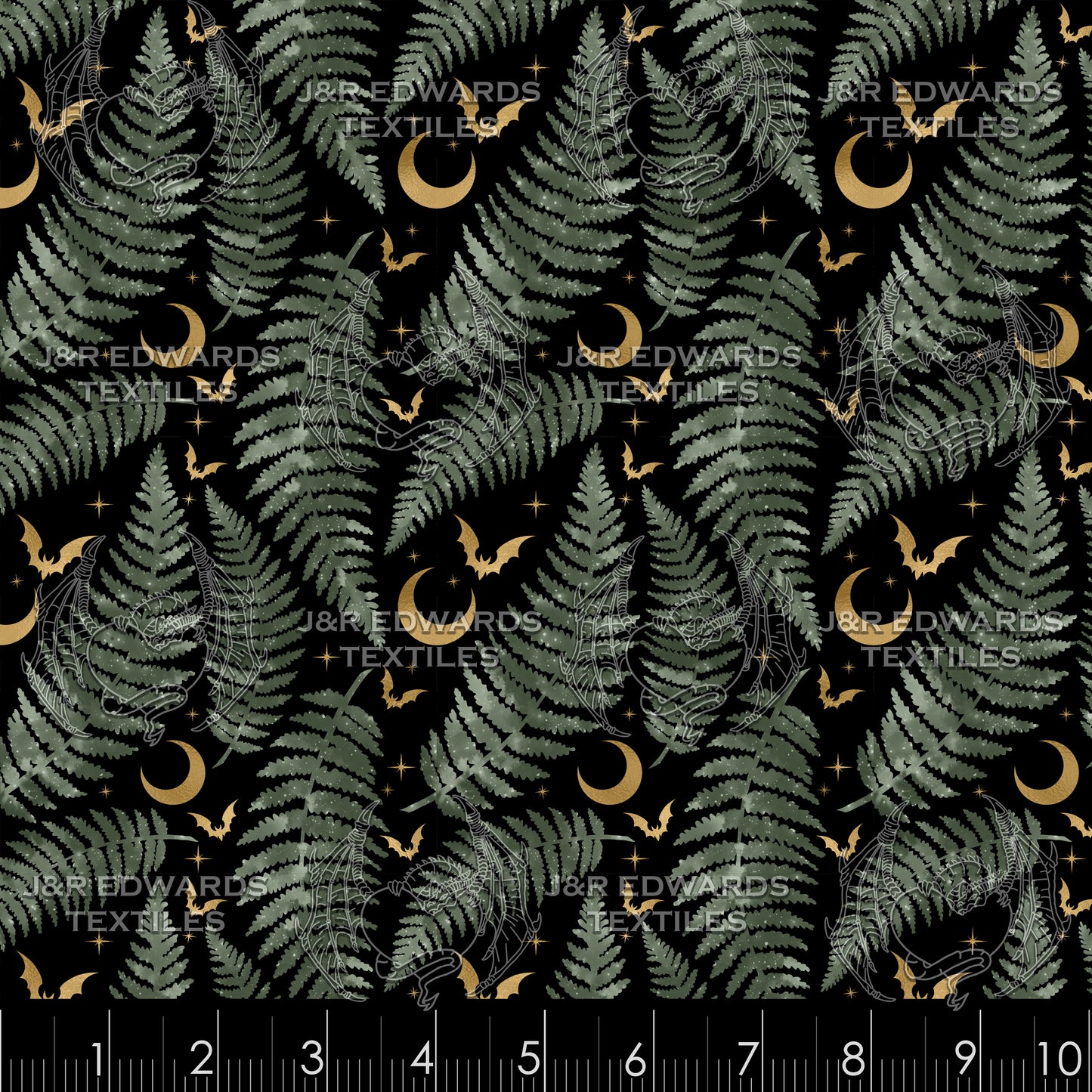 Fall Fern Black