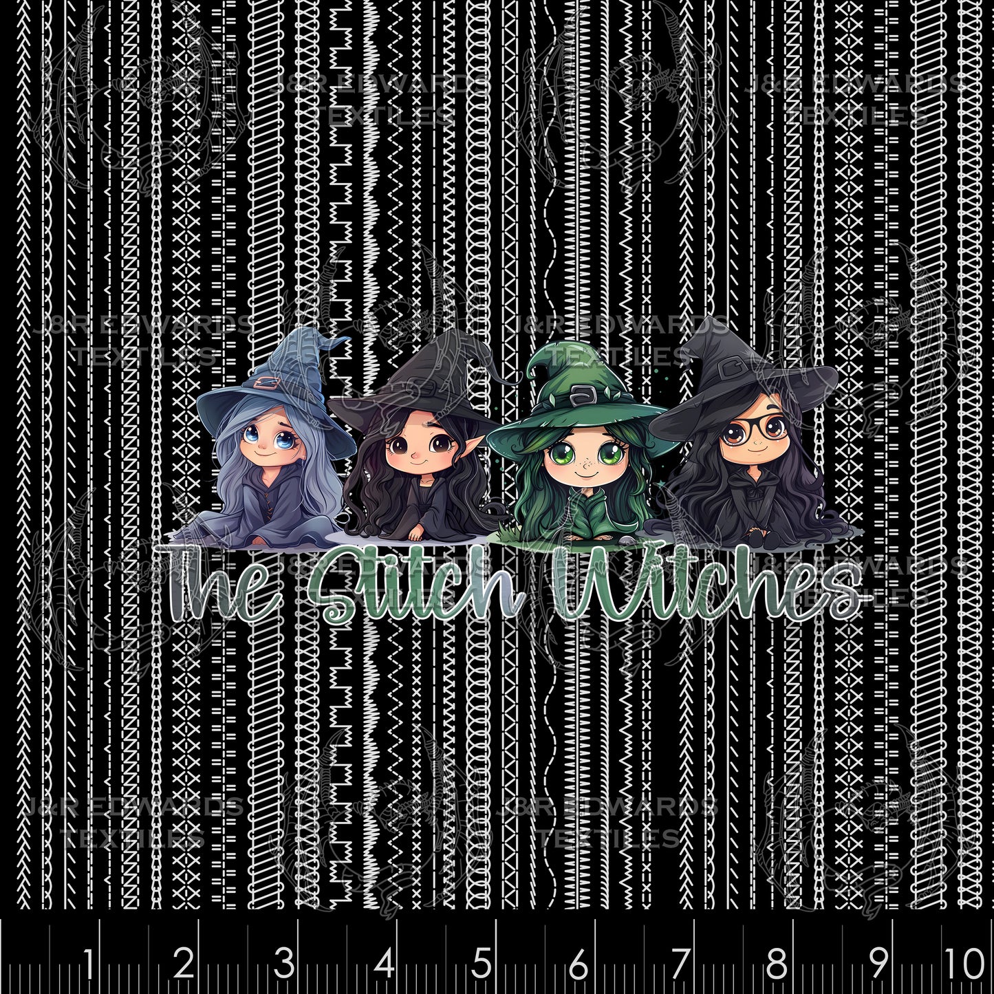 Panel Stitch Witches