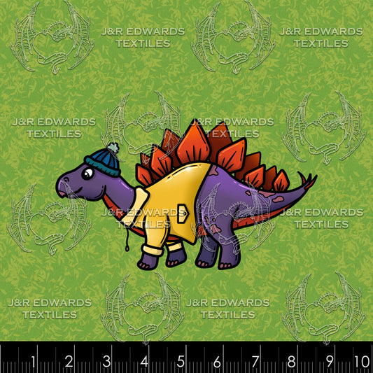 Panel Autumn Stegosaurus