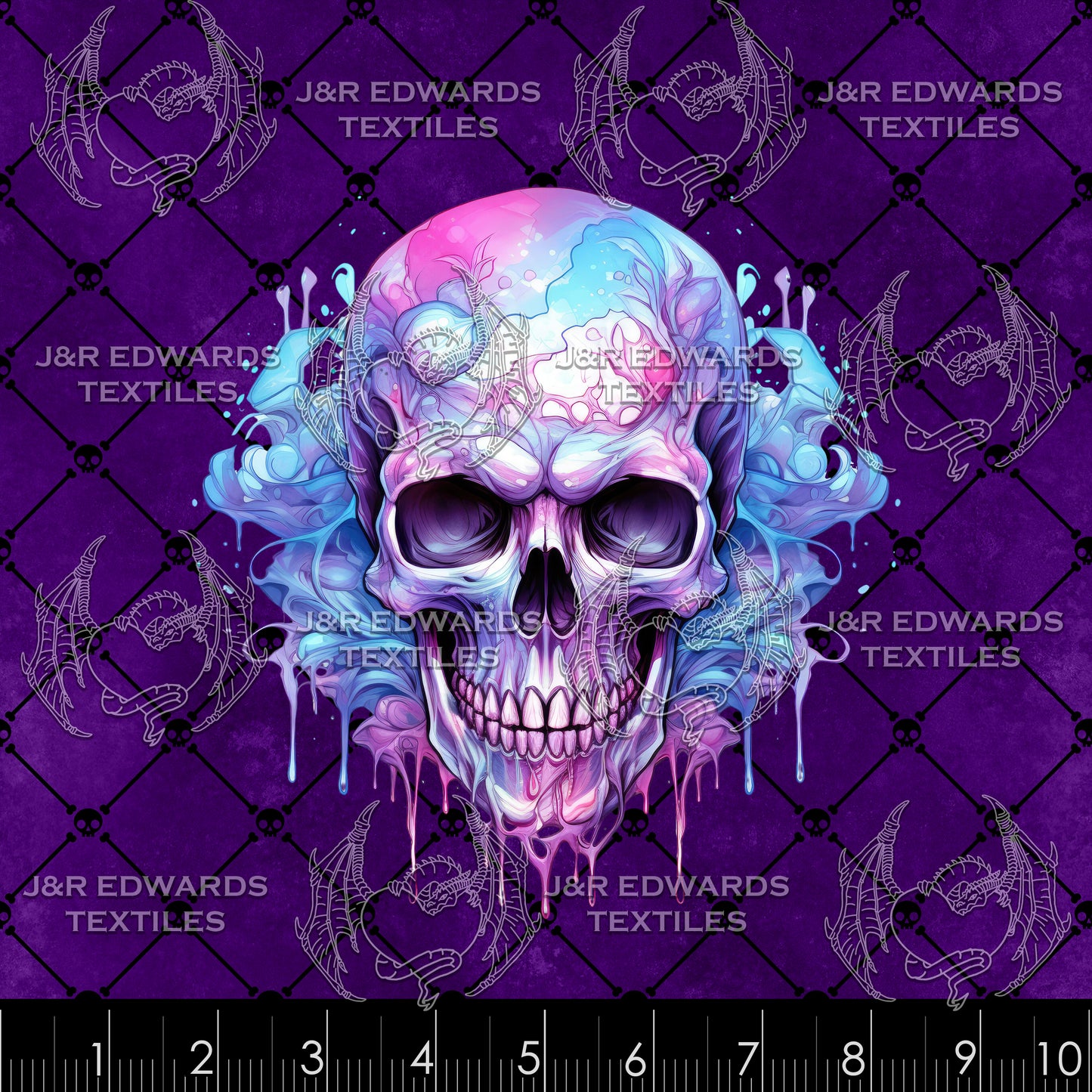 Panel Ghastly Pastel Skull