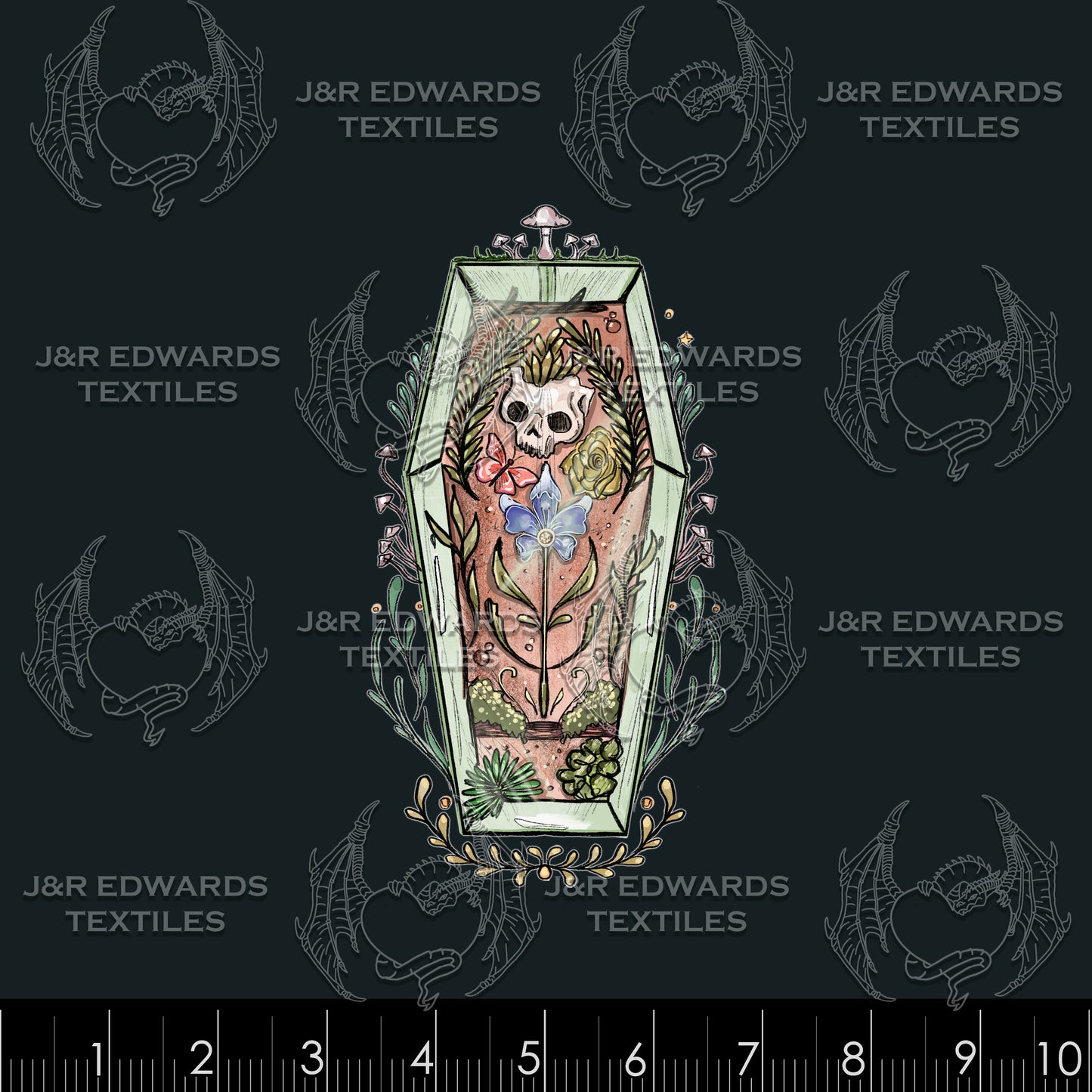 Panel Glass Casket