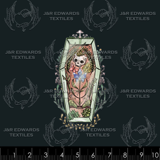 Panel Glass Casket
