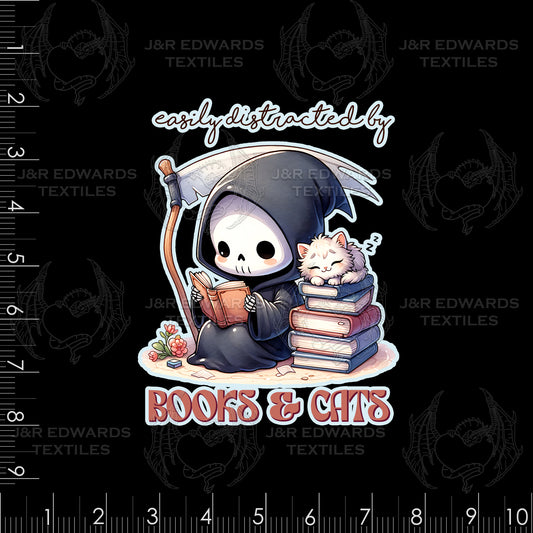 Panel Reading Reaper Books and Cats