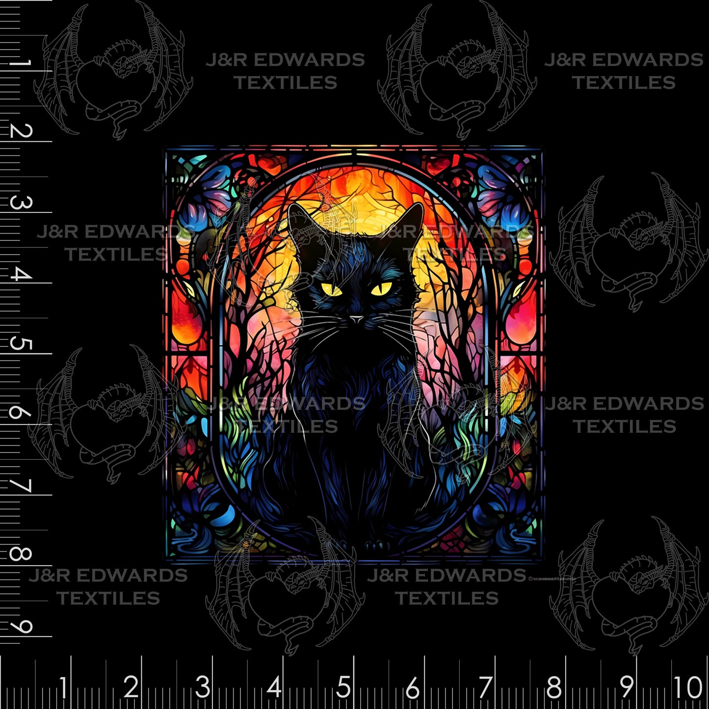 Panel Sunset Feline