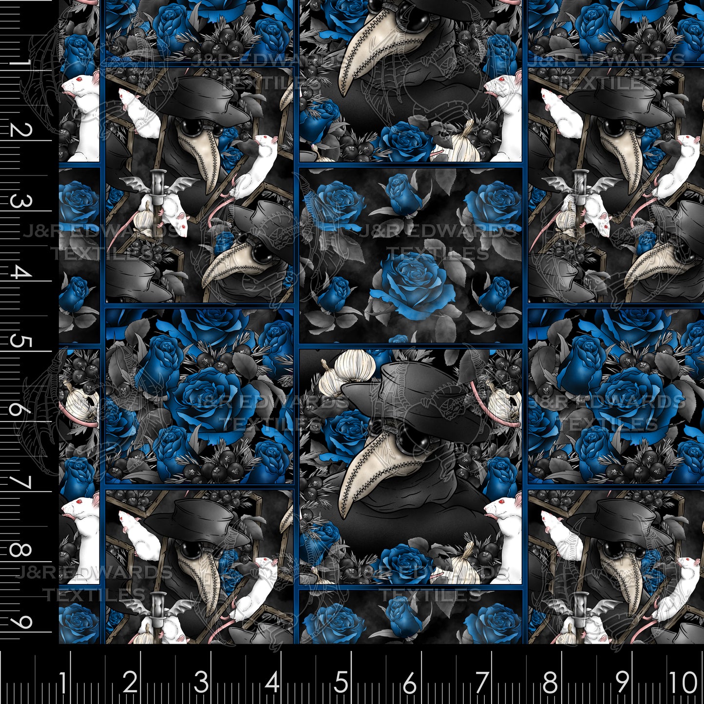 Plague of Roses Blue