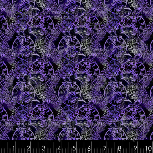 Steampunk Raven Lace