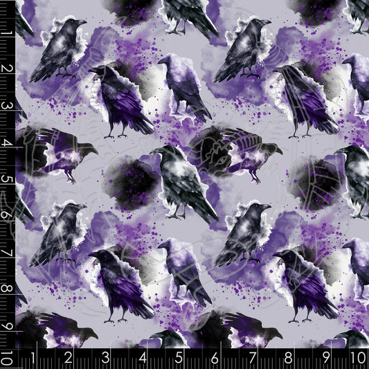 Watercolor Ravens